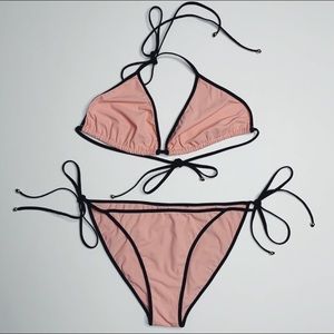 Chloe two piece triangle bikini swim suit